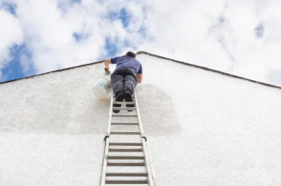 Peinture extérieure à Crosne — façades et ravalement
